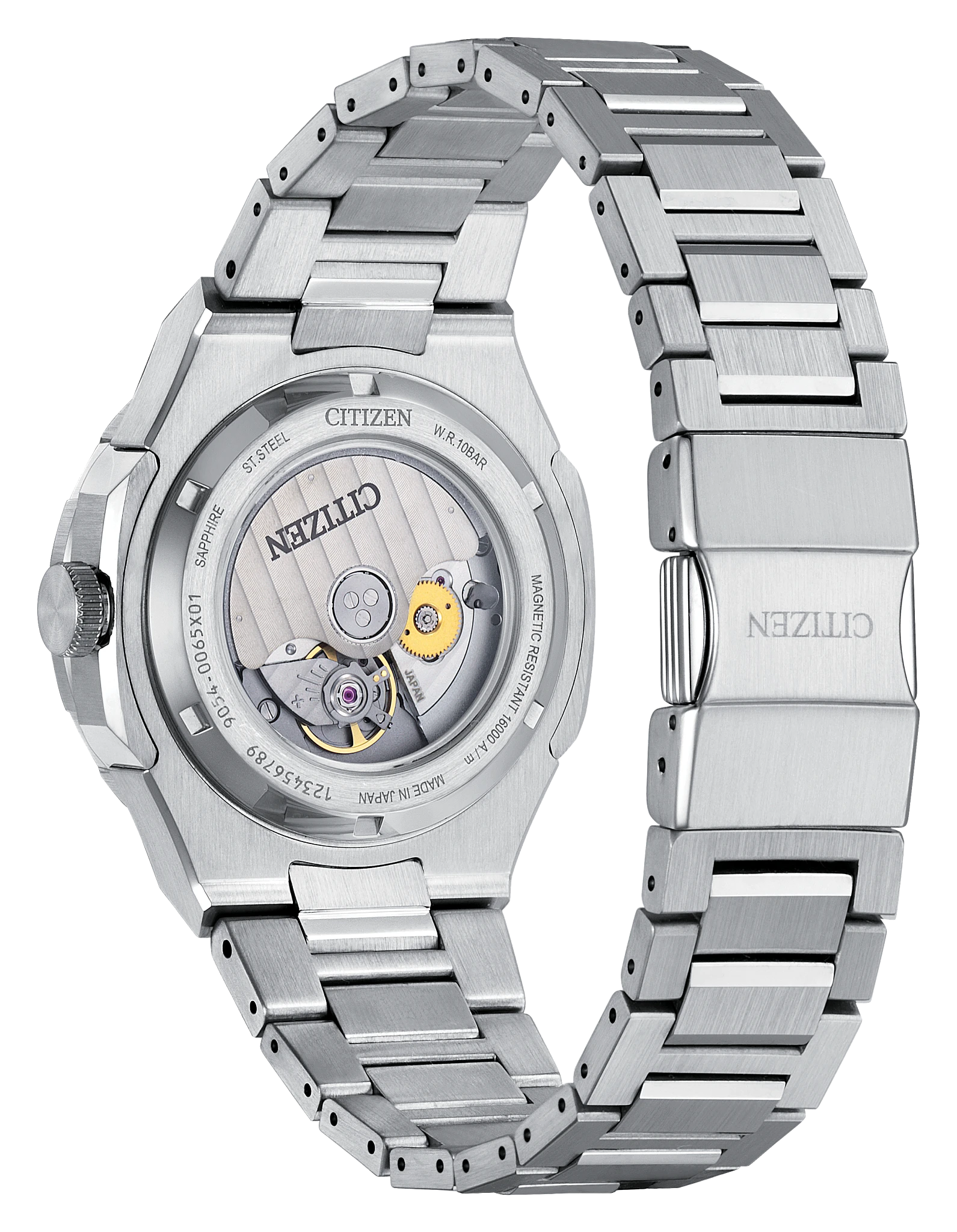 Series8 880 GMT Black Dial Stainless Steel Bracelet NB6031-56E